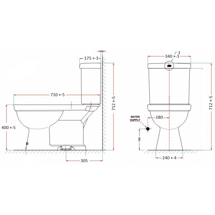 Bồn Cầu American Standard VF-2024 Một Khối Dòng New Codie II