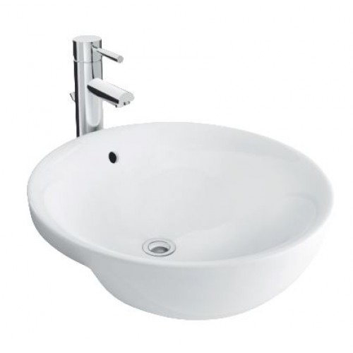 Chậu Rửa Mặt Lavabo Inax L-333V (L333V) Bán Âm Tròn, 1.860.000 đ