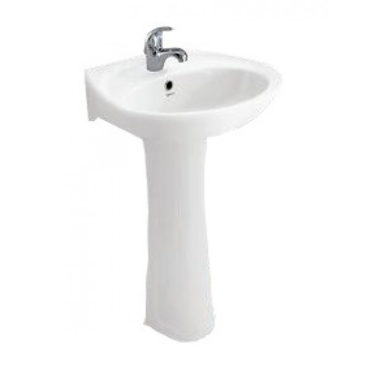 Chậu Lavabo Viglacera BS409/VI1T Chân Dài