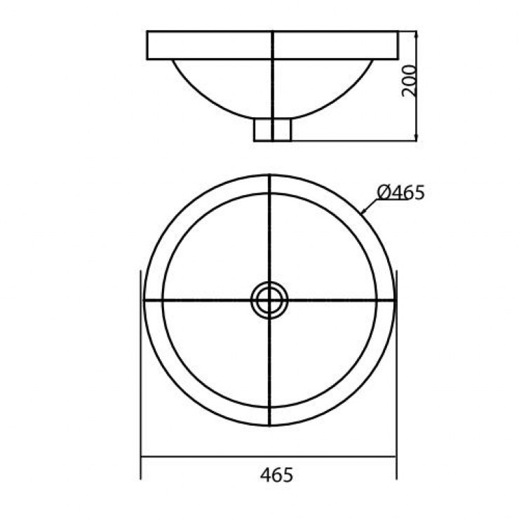 Chậu Rửa Mặt Lavabo Viglacera CD6 Đặt Bàn