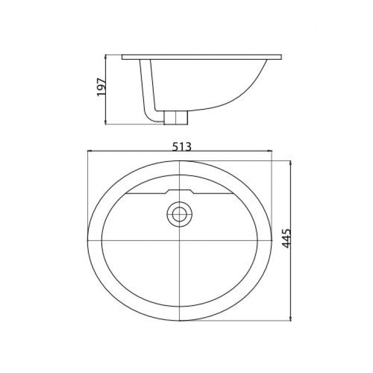 Chậu Rửa Lavabo Viglacera CD1 Âm Bàn Dương Vành