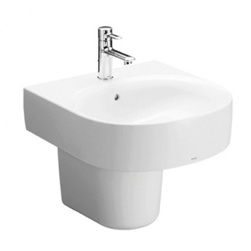 Chậu Lavabo TOTO LHT766CR Treo Tường Chân Ngắn, 3.434.400 đ