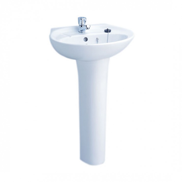 Chậu Lavabo COTTO C013/C404 Kensington 20 Chân Dài