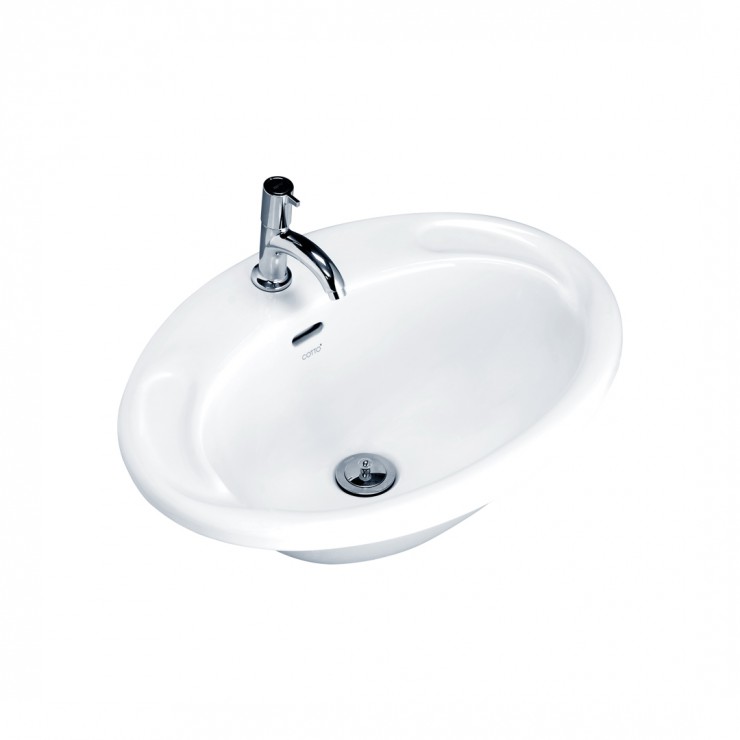 Chậu Rửa Lavabo COTTO C007 Jade Dương Bàn