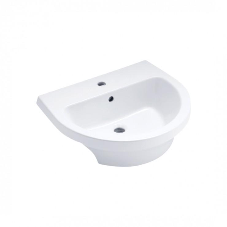 Chậu Rửa Mặt Lavabo COTTO C02137 Opera Bán Âm Bàn