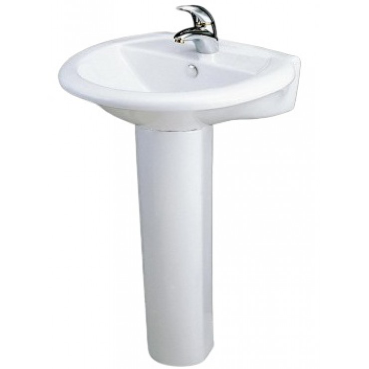 Chậu Rửa Lavabo Caesar Chân Đứng L2360/P2437