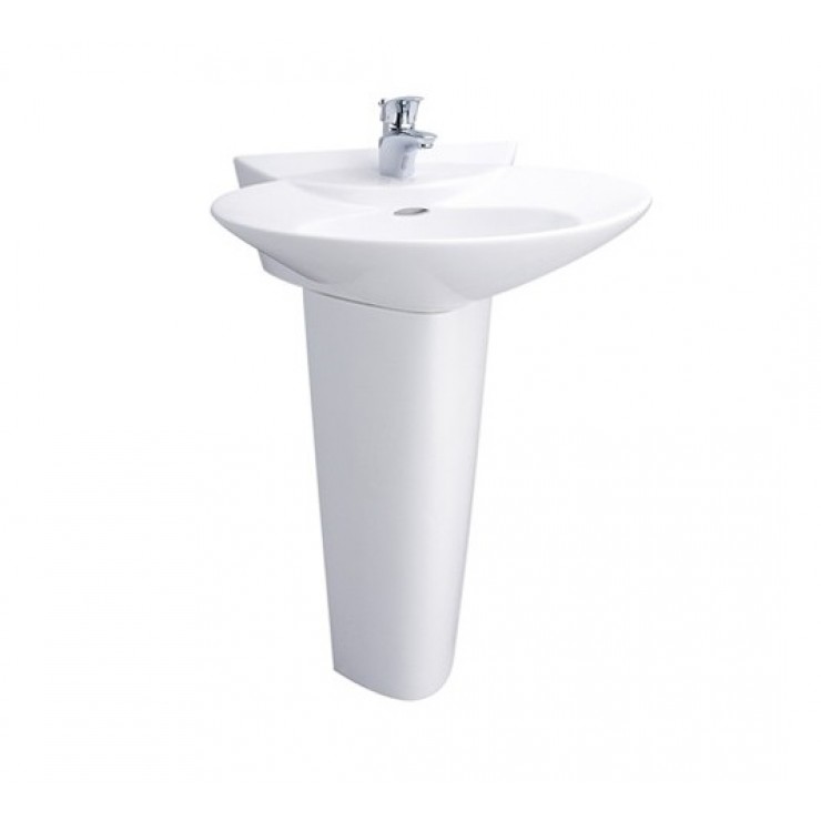 Chậu Lavabo TOTO LPT908C Treo Tường Chân Dài