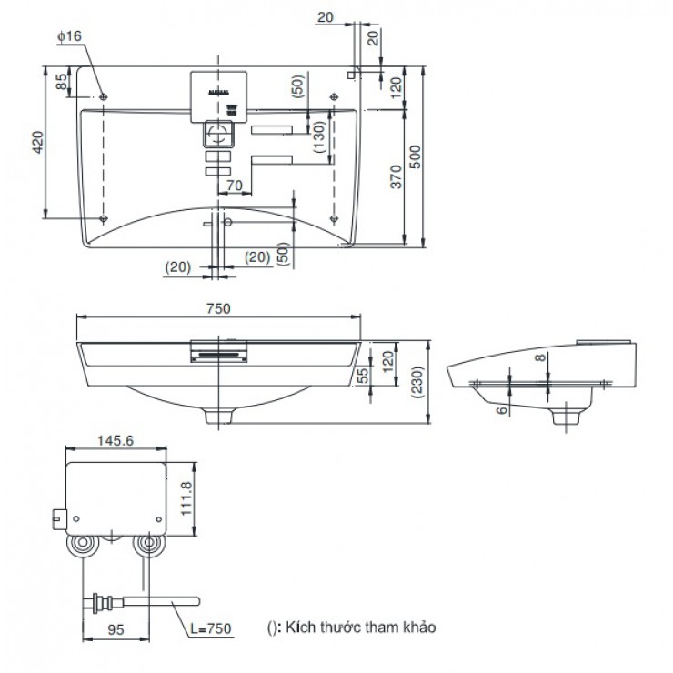 Chậu Lavabo TOTO LW991A Neorest Đặt Bàn