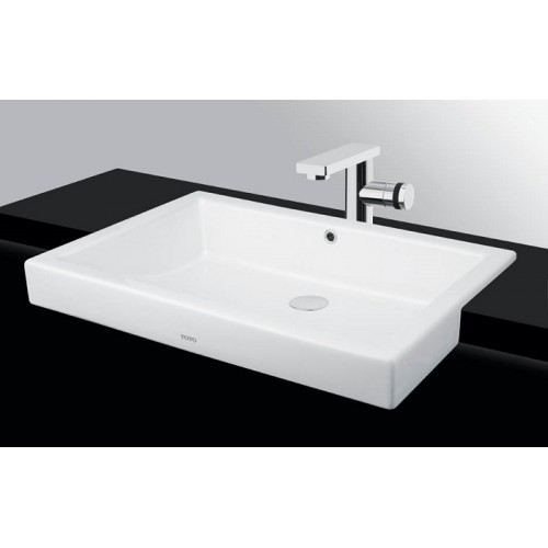 Chậu Rửa Mặt Lavabo TOTO LW646JW/F#W Bán Âm Bàn, 3.618.000 đ