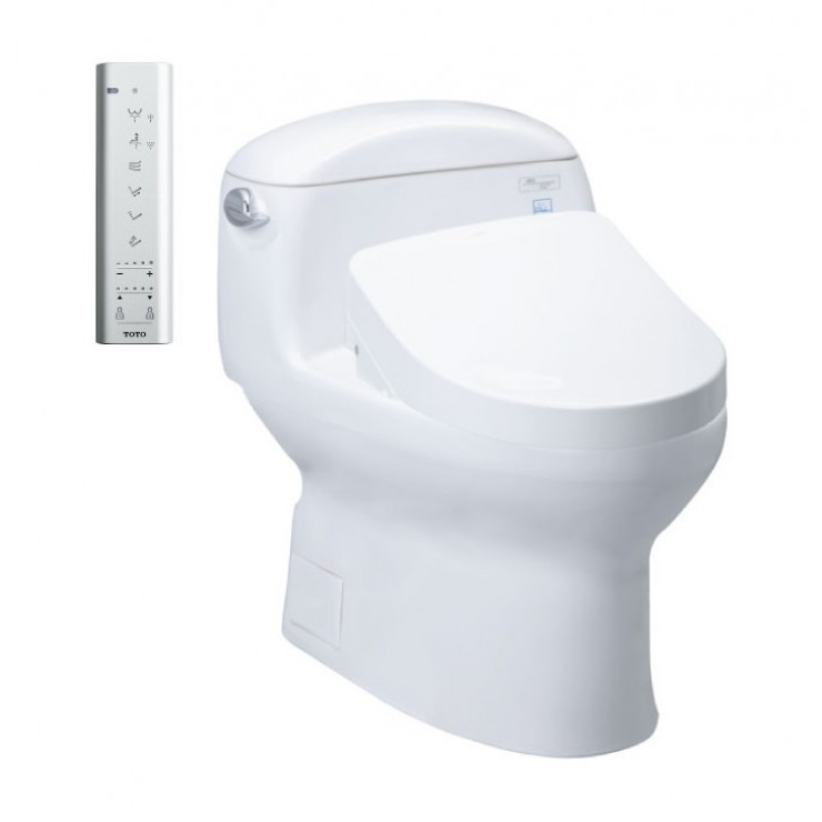 Bồn Cầu Điện Tử TOTO MS914CW12 (MS914CRW12) Nắp Washlet Giấu Dây