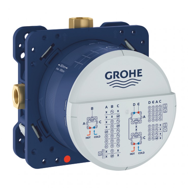 Bộ Âm Ổn Nhiệt Grohe SmartBox Universal 35600000 Gắn Tường