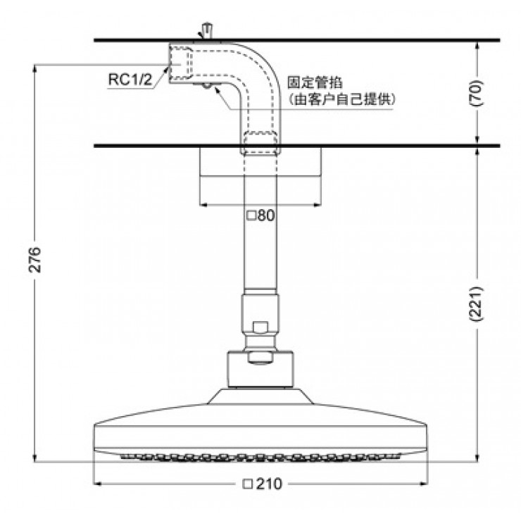 Bát Sen TOTO TBW02003B1 Gắn Trần