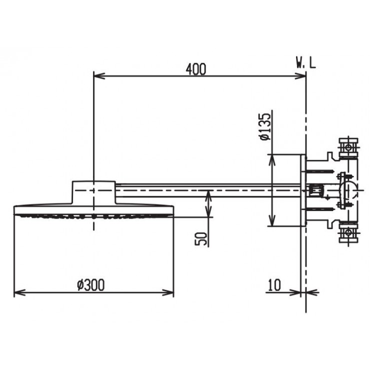 Bát sen gắn tường TOTO TBW01005B/TBN01002B