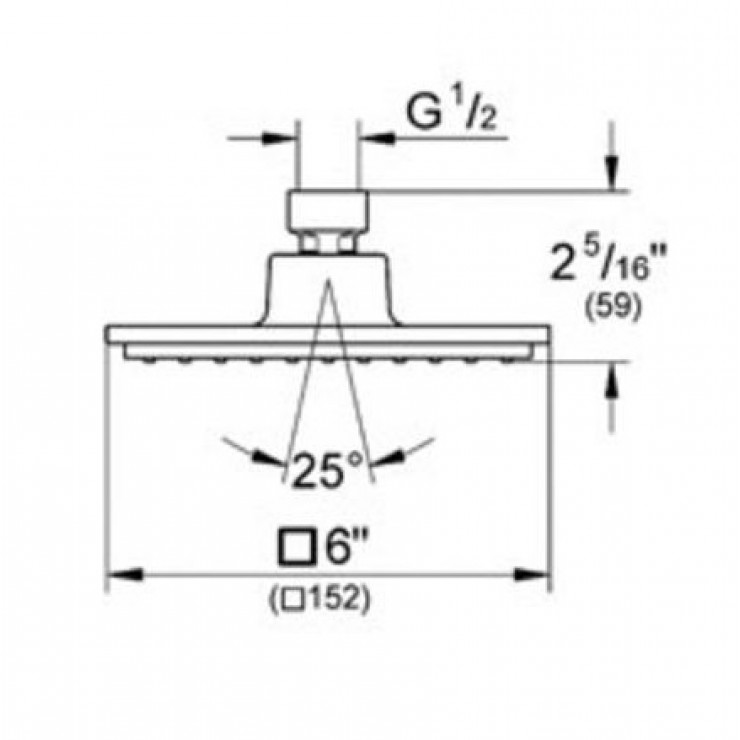 Bát Sen Grohe Euphoria Cube 150 27705000