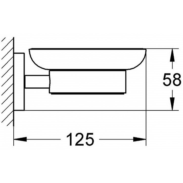 Giá Đựng Xà Bông Grohe 40444001 Essentials