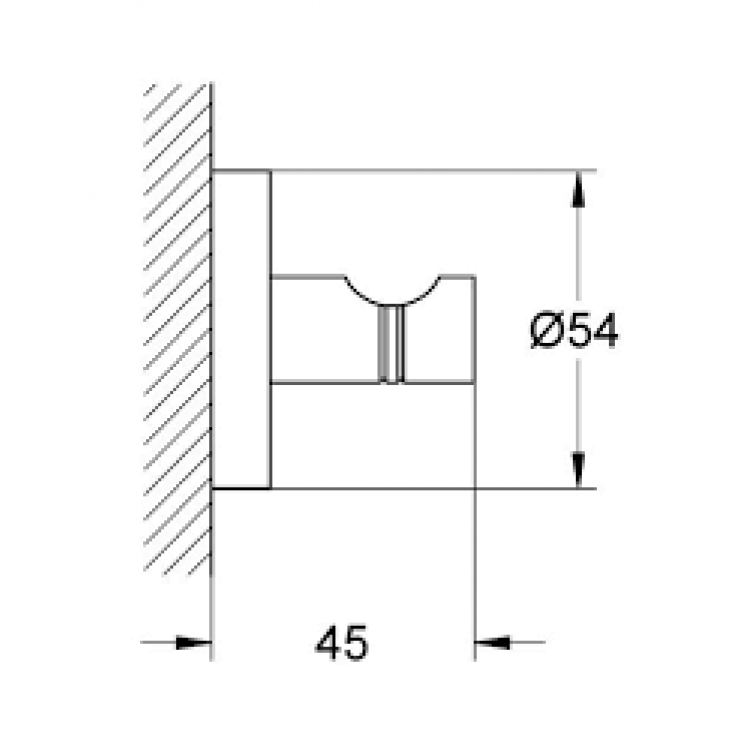 Móc Áo Grohe 40364001 Essentials