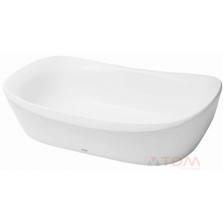 Chậu Rửa Lavabo TOTO PJS07WE#MW Đặt Bàn Trắng Mờ