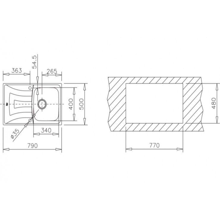 Bòn Rửa Chén Teka Universo 79 1B 1D 10120087 AISI 304