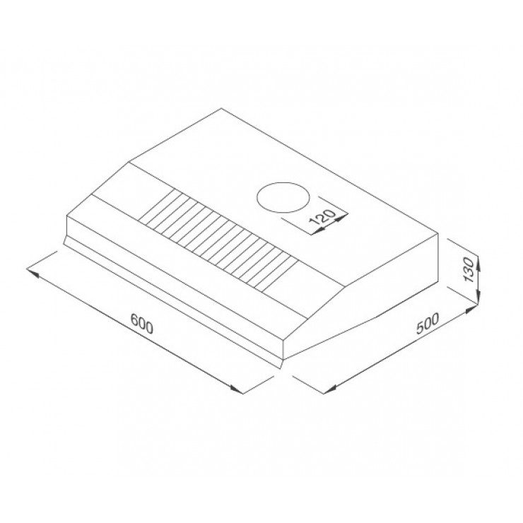 Máy Hút Khói Khử Mùi Malloca H342.6 TC Cổ Điển