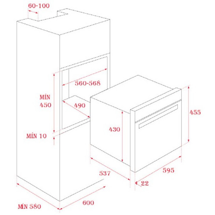 Lò Hấp Kết Hợp Nướng Teka HLC 847 SC 40589020 Lắp Âm