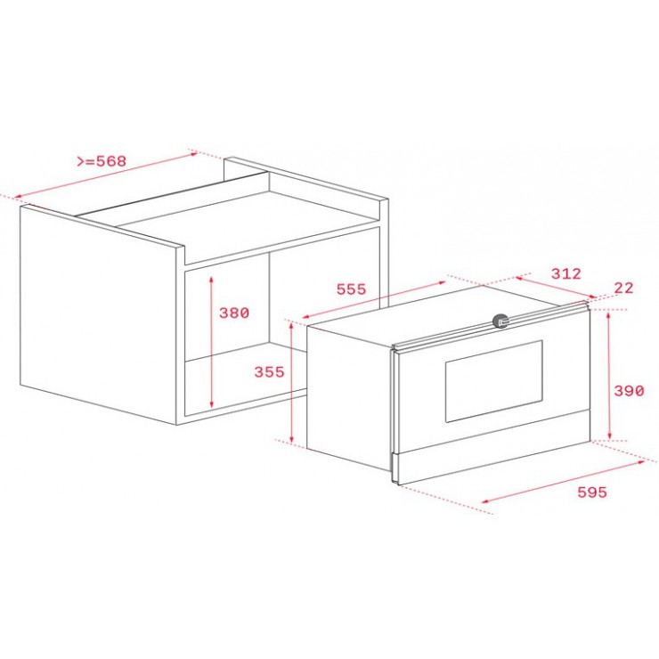 Lò Vi Sóng Teka MS 622 BI 40584102