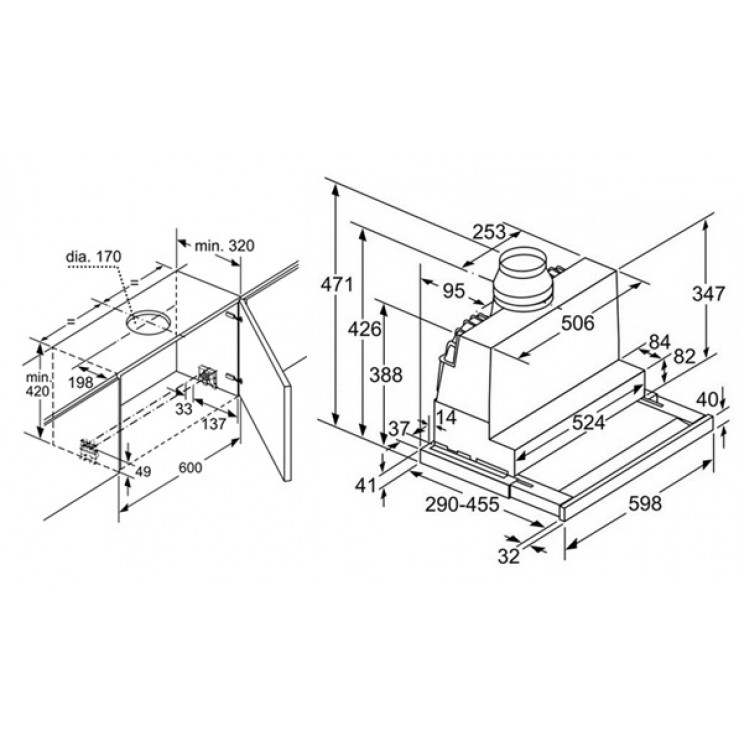 Máy Hút Mùi Bosch HMH.DFS067J50B Âm Tủ