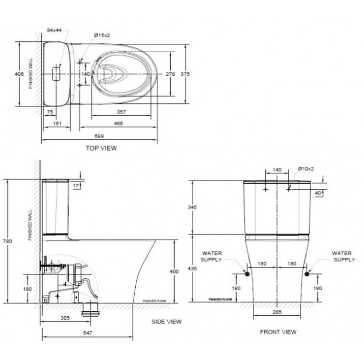 Bồn Cầu American Standard WP-2622 (2622-WT) Signature