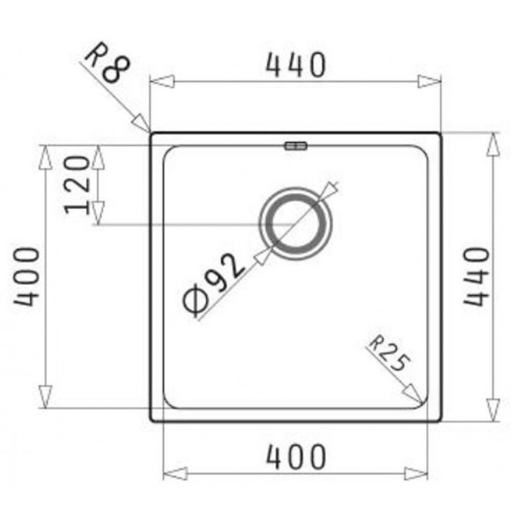 Chậu Bếp Inox Pyramis HMH.101046101