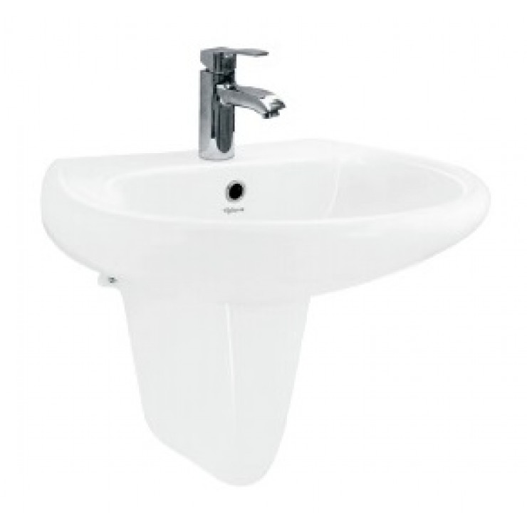 Chậu Rửa Lavabo Viglacera VI5 Chân Treo