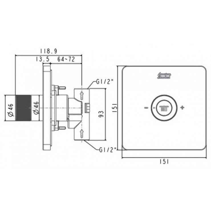 Nút Điều Chỉnh Đầu Sen American Standard FFAS0926 EasySET