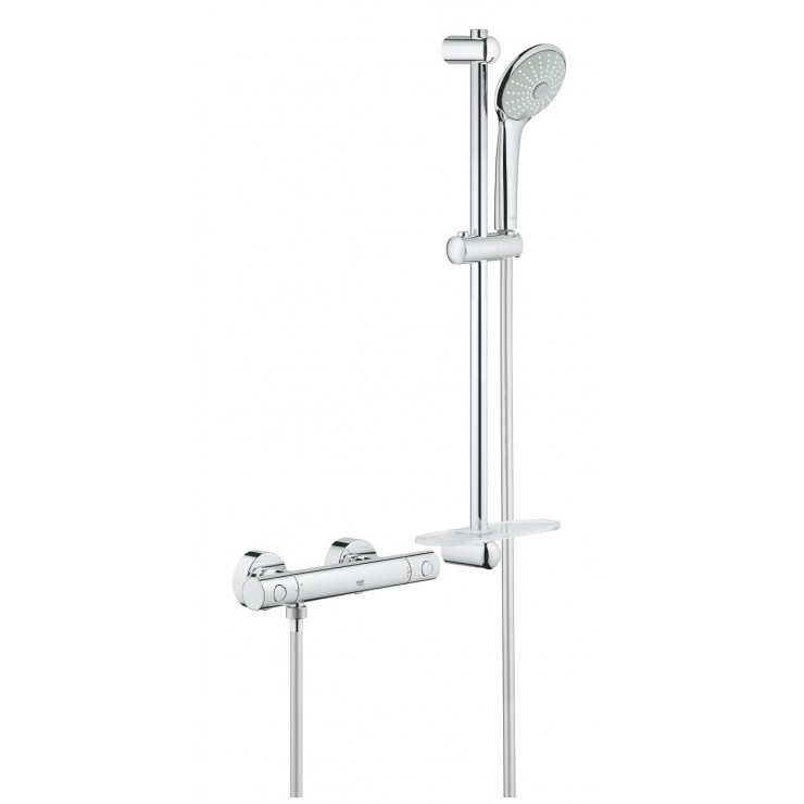 Bộ Sen Tắm Grohe 34286002 Nhiệt Độ kèm Thanh Trượt