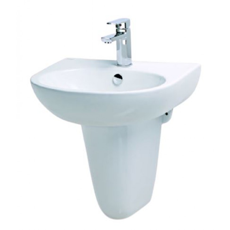 Chậu Lavabo Caesar Chân Ngắn L2152/P2443