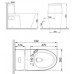 Bồn Cầu American Standard VF-1808ET (VF1808ET) Dòng Acacia Supasleek