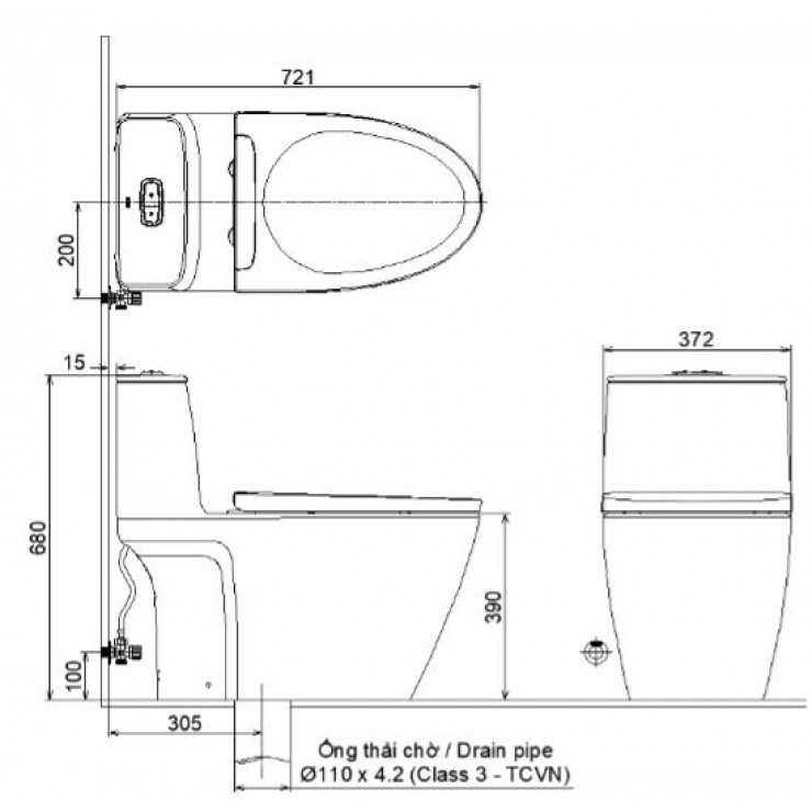 Bồn Cầu Thông Minh INAX AC-902/CW-KA22AVN