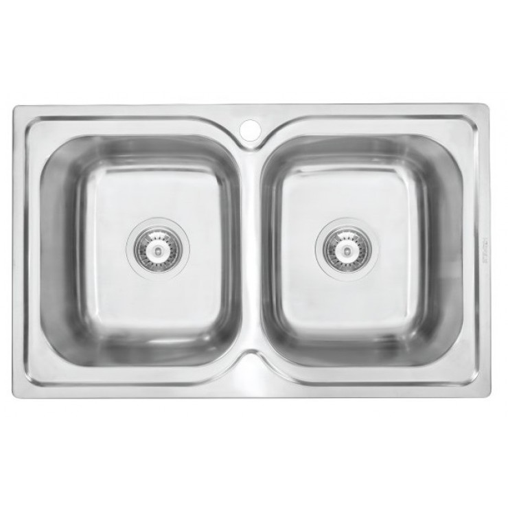 Chậu Bếp Hafele HS19-SSN2R90 567.23.010 Hai Hộc Inox 304