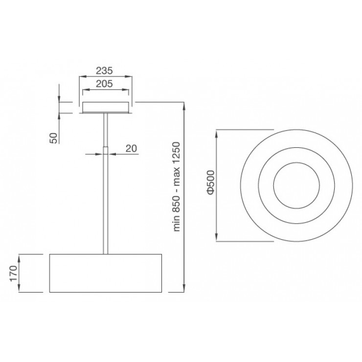 Máy Hút Khói Khử Mùi Malloca MOON-I230F Đảo