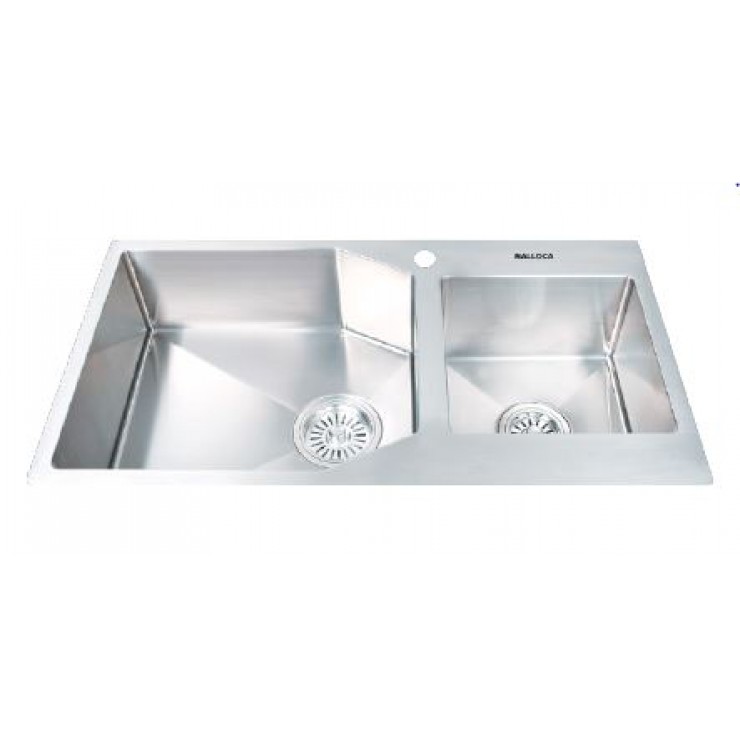 Chậu Rửa Chén Malloca MS 610A Hai Hộc Inox 304