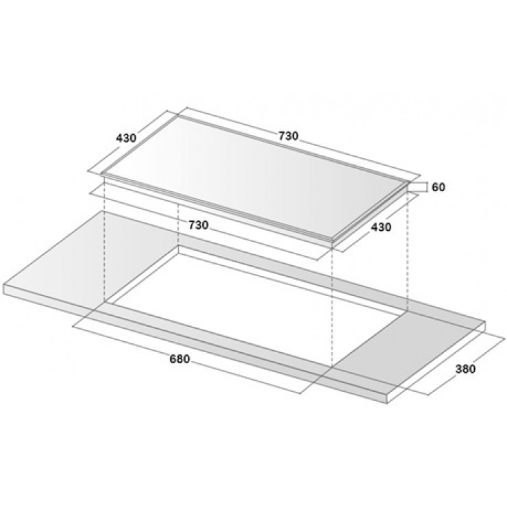 Bếp Từ Eurosun EU-T710PRO (SILVER) 2 Vùng Nấu