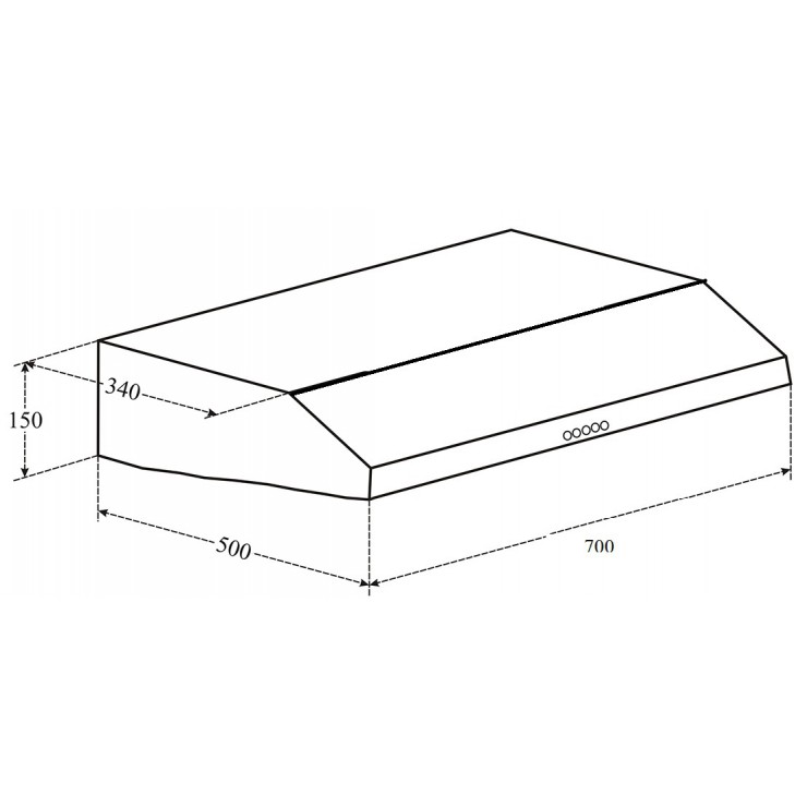 Máy Hút Khói Khử Mùi Eurosun EH-70CF19B Cổ Điển