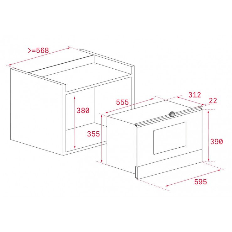 Lò Vi Sóng Teka ML 8220 BIS 112030000 Kết Hợp Nướng