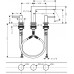 Vòi Lavabo Hansgrohe 76033000 Nóng Lạnh 3 Lỗ - Tuấn Đức