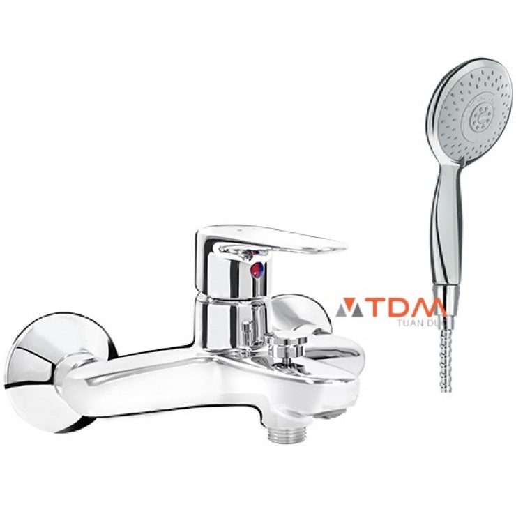 Vòi Sen Tắm Nóng Lạnh Inax BFV-1113S-3C Tay Sen Massage