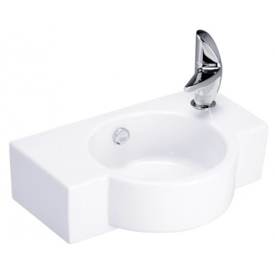 Chậu Lavabo treo tường COTTO C00547 Space Solution