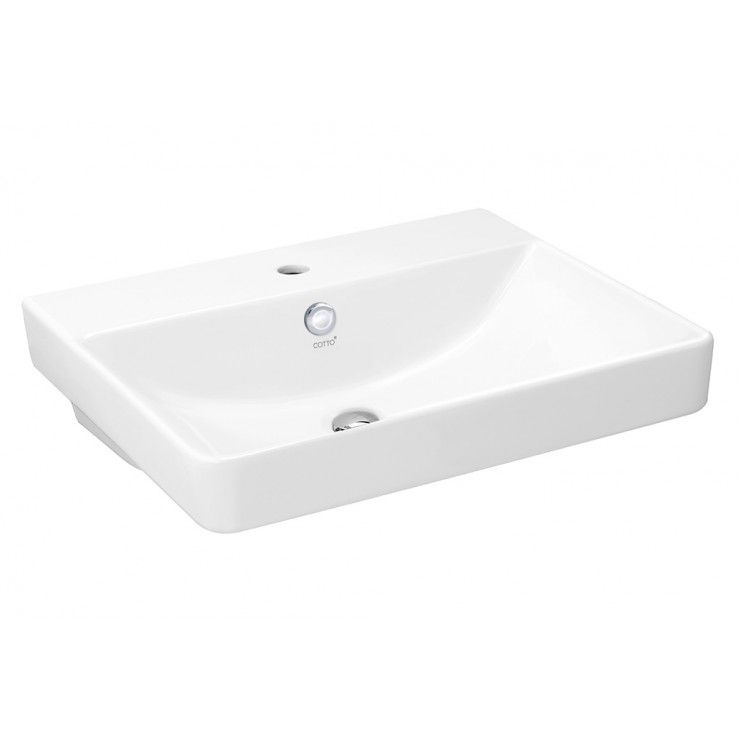 Chậu Lavabo COTTO C005907 Simply Modish Đặt Bàn