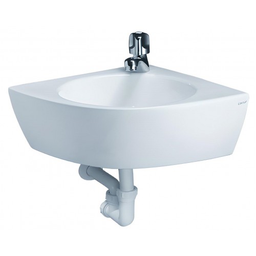 Chậu Rửa Lavabo CAESAR L2014 Góc Treo Tường, 480.000 đ