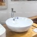 Chậu Rửa Mặt Lavabo CAESAR L5215 Đặt Bàn Tròn Chậu Rửa Lavabo