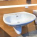 Lavabo TOTO LHT239CR Treo Tường Chân Ngắn Chậu Rửa Lavabo