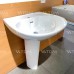 Chậu Lavabo TOTO LPT239CR Treo Tường Chân Dài Chậu Rửa Lavabo