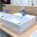 Chậu rửa mặt lavabo TOTO LT710CTR (LT710CTRM) đặt bàn đá chữ nhật