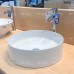 Chậu rửa mặt lavabo TOTO LW573JW/F đặt bàn đá tròn 420mm - Tuấn Đức